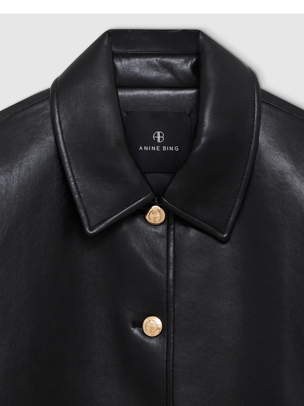 Anine Bing leather Luca jacket Smal - Picture 4 of 8